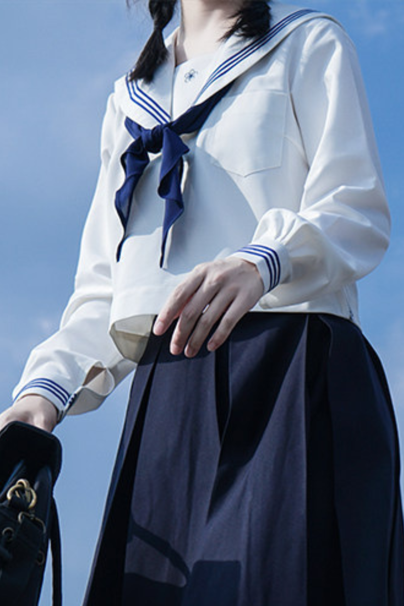 Cryseler Top + Skirt + Socks + Scarf + Scarf Clip