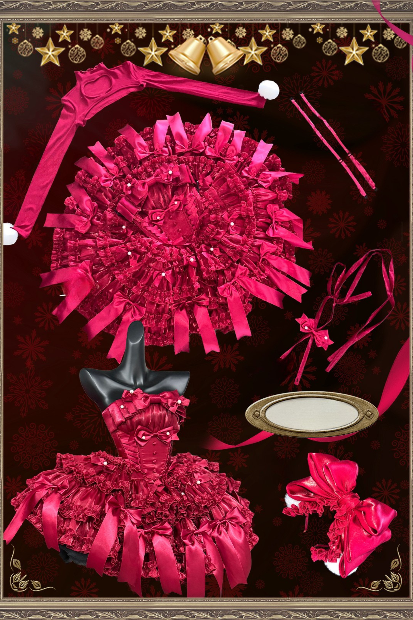 Christmas Box Lolita Dress Set