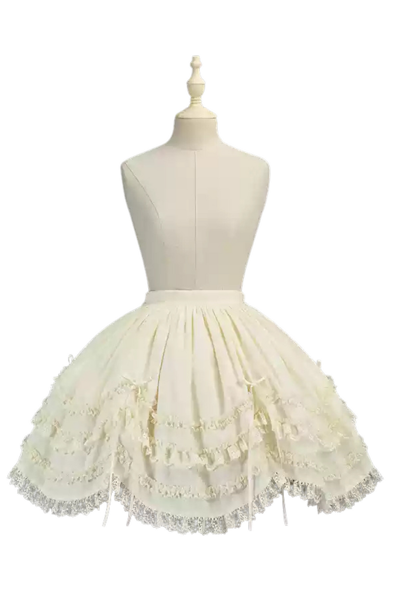 [pre-order] Marionette Lolita Jumper Skirt + Ruffle Collar Top + Flare Skirt + Lolita Dress