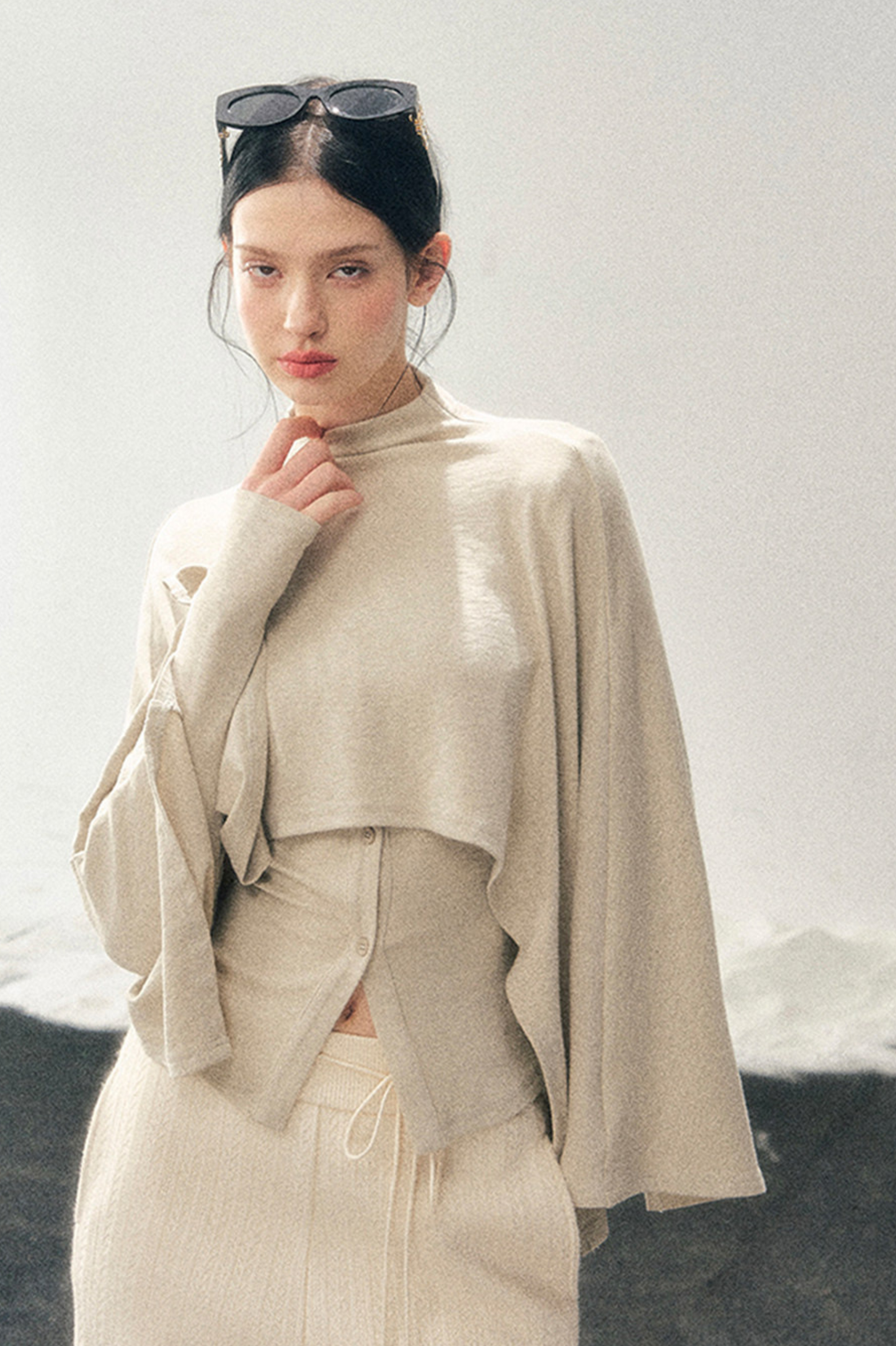 Mode Tight Shawl + Top