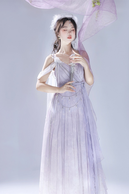 [pre-order] Sweet Girly Dress + Shawl + Necklace