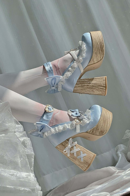 Alice's Adventure Retro Doll Lolita Heels