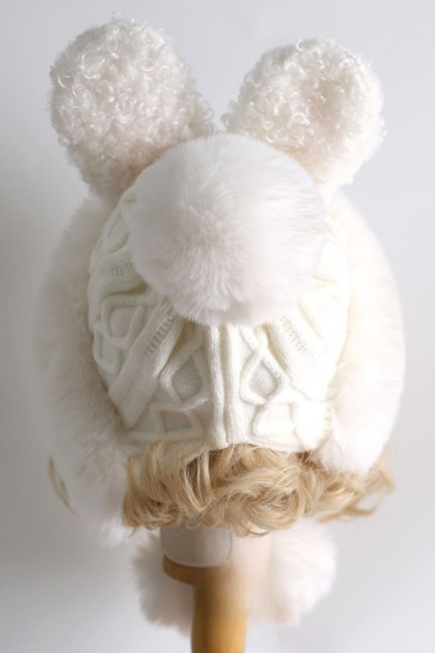 Faux Sweet Bunny Ear Hat