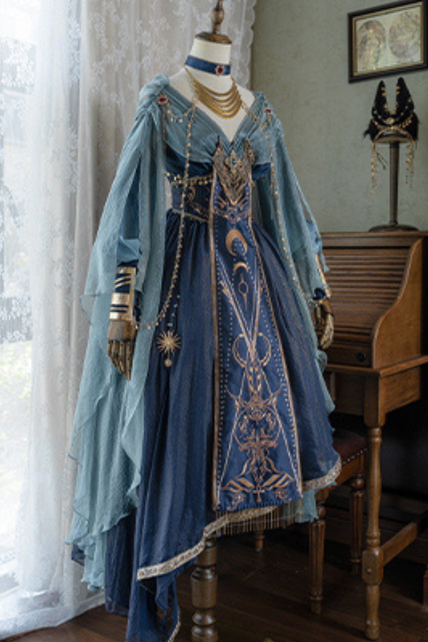 [pre-order] Bastet Classic Series Lolita Dress + Outerwear + Headdress + Bracelet