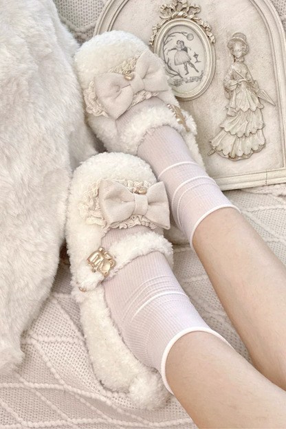 Luxurious Snow Lolita Shoes