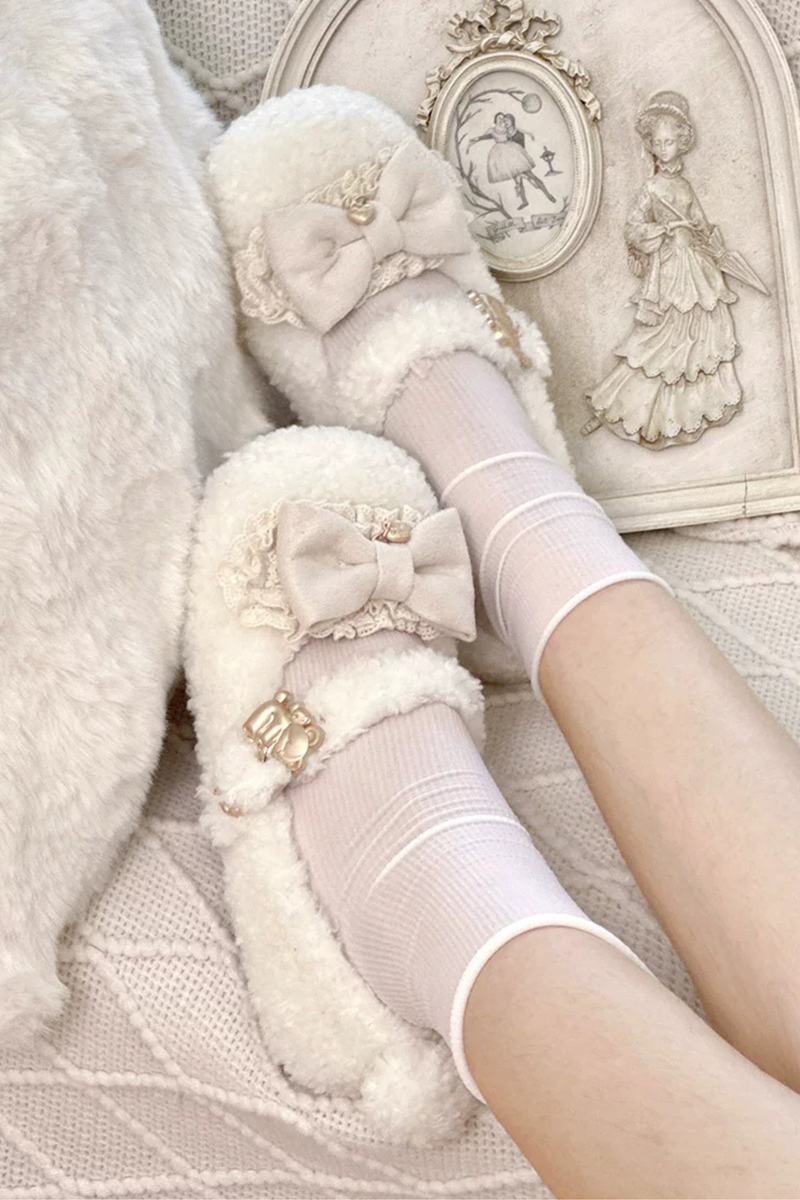 Luxurious Snow Lolita Shoes