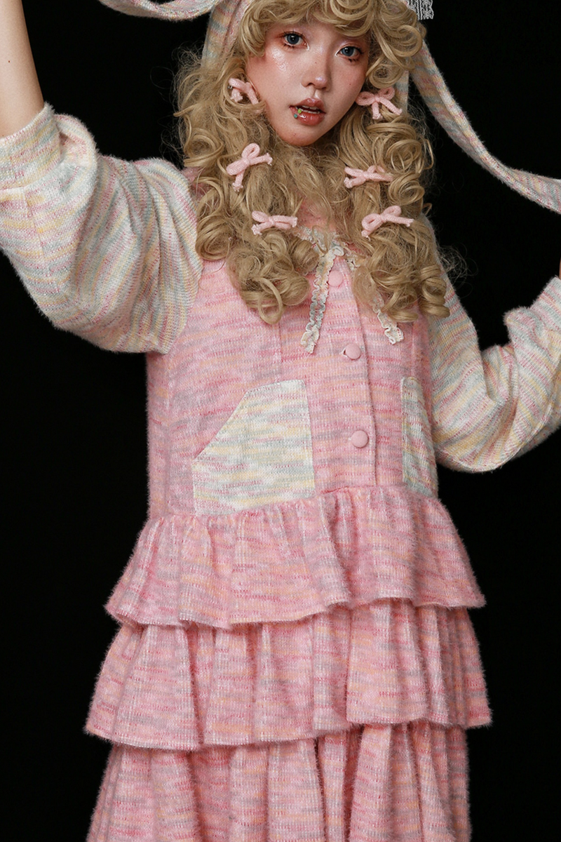 Sweet Girly Y2k Flare Sleeveless Dress