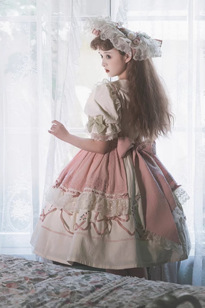 Rose Afternoon Tea Sweet Girly Lolita Dress