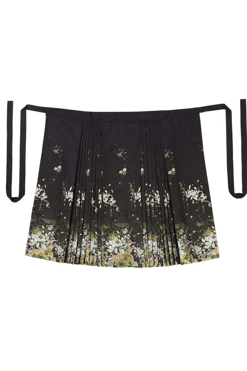 [pre-order] Dark Chinese-style Shirt + Cape + Skirt