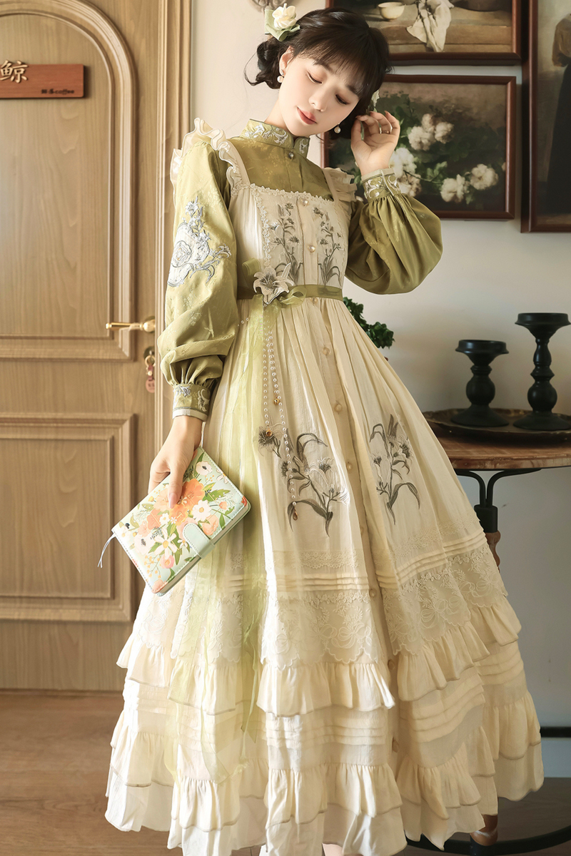 [pre-order] Retro China Lolita Dress + Top