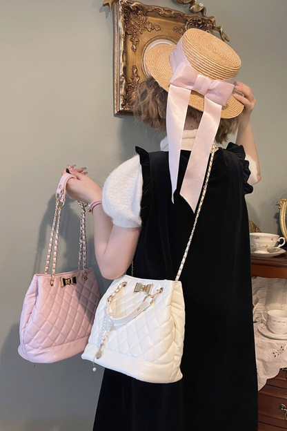 Quilted Bucket Bag