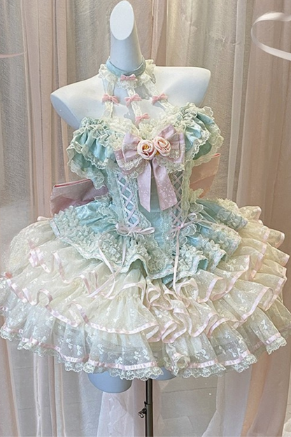 Rose Lace Fairy Dress