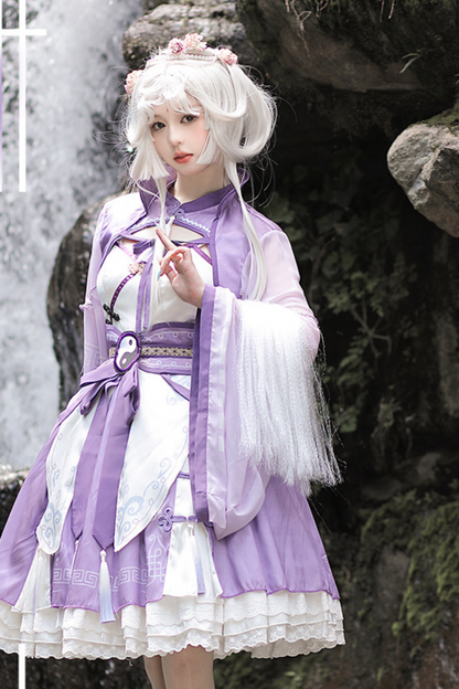Chinese-style Detail Zombie Lolita Dress