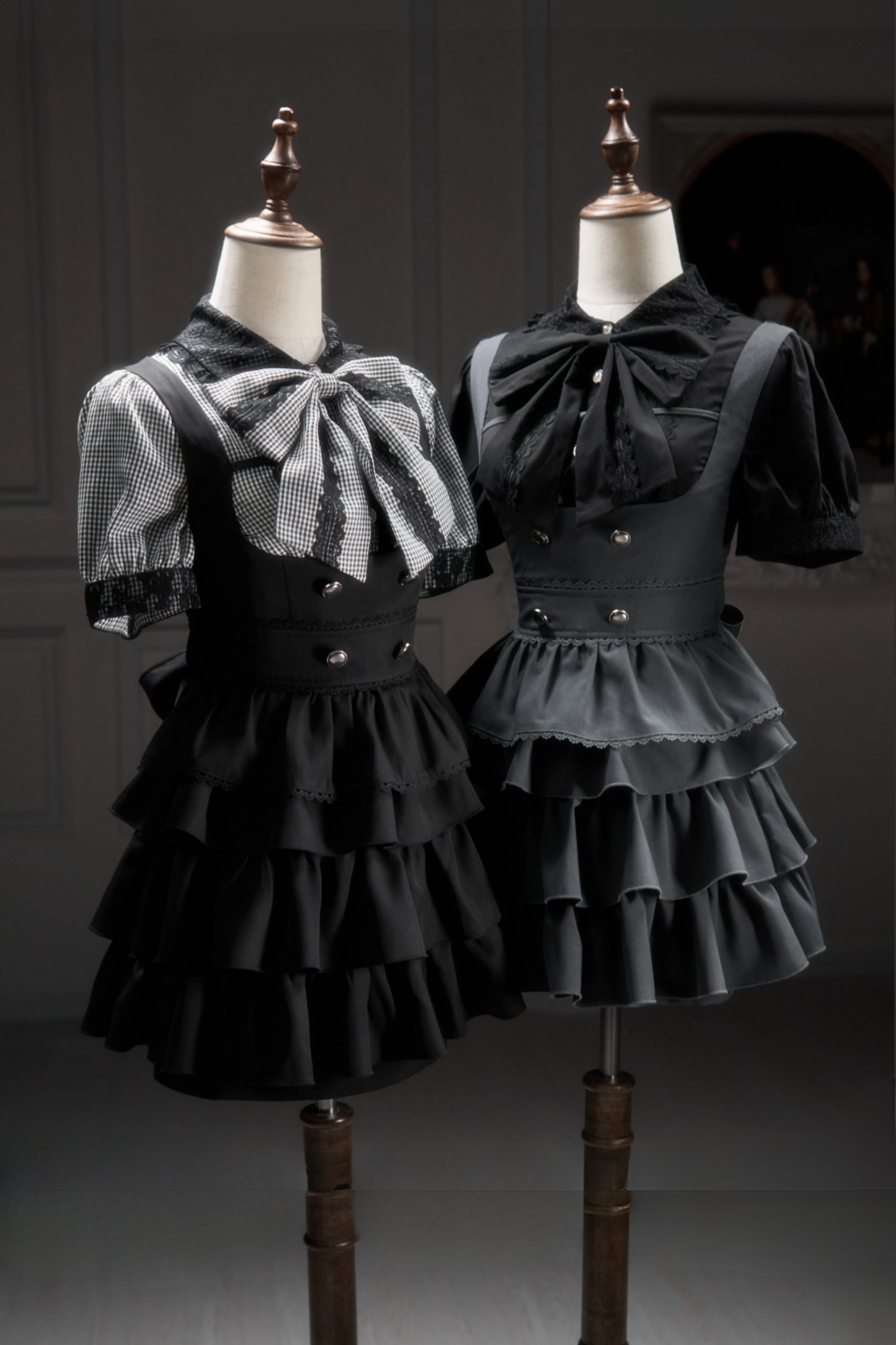 [pre-order] Lace Ribbon Shirt + Sass Dress 2way Sweet & Spicy