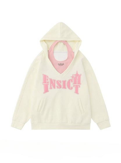 American Lazy Niche Sweatshirt Two-piece Set