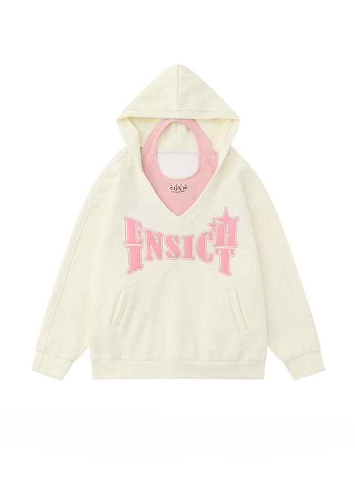American Lazy Niche Sweatshirt Two-piece Set