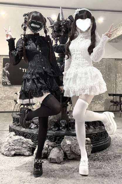 Lace Dress + Innerwear Shorts