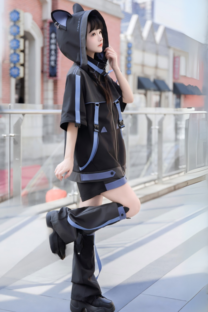 Cyber Wildcat Jacket + Shorts + Leg Covers