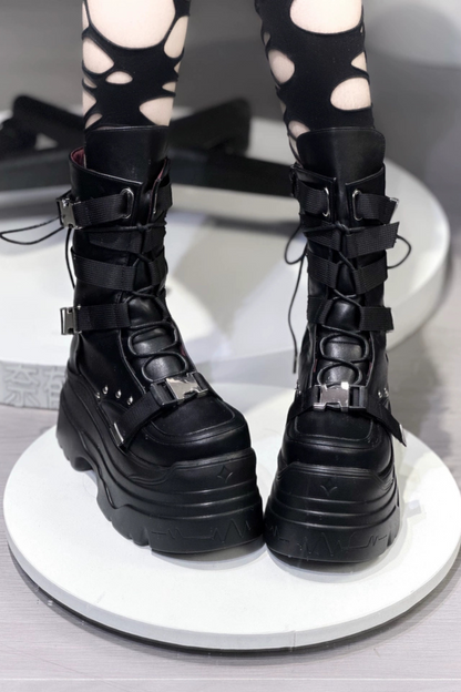 Cyber Academy Subculture Platform Boots