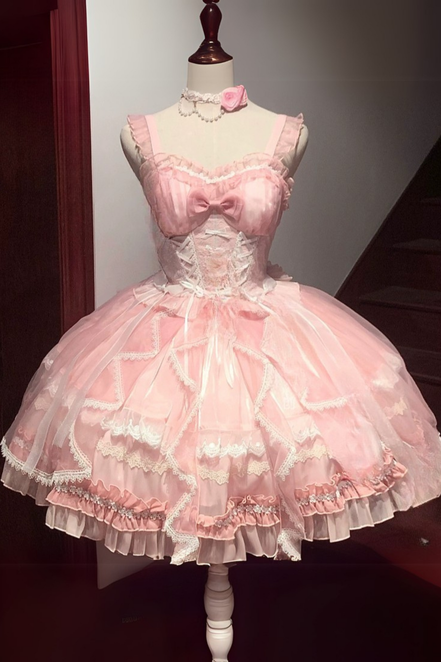 Fantasy Lace Up Design Princess Lolita Dress