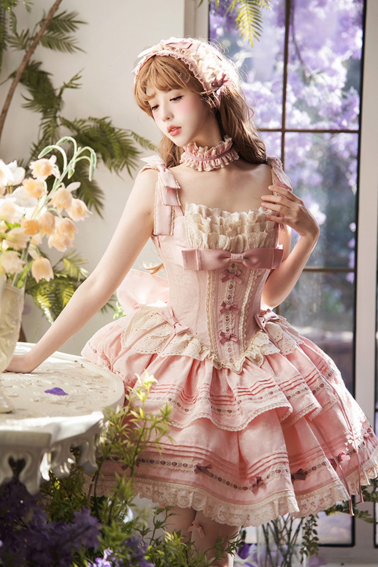 Rose Theatre Ballet Tiered Lolita Dress