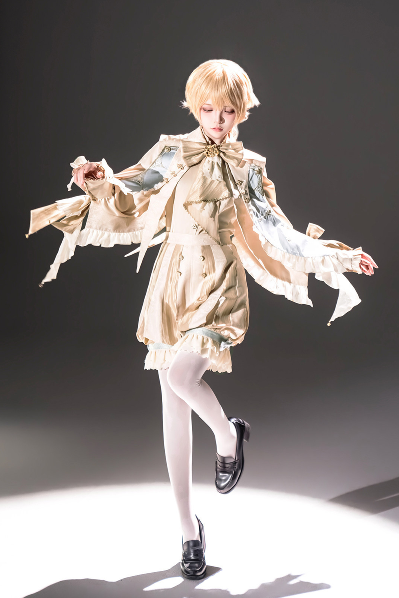 Fairy Tale Prince Lolita Top + Pants + Fake Collar