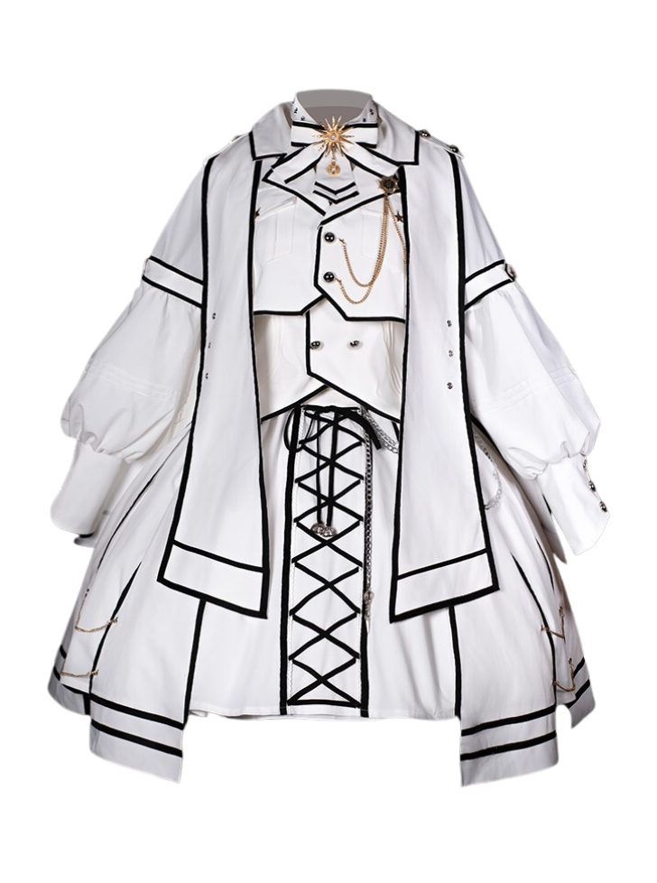 Judgment Army Lone Knight Military Uniform Lolita Set