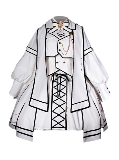Judgment Army Lone Knight Military Uniform Lolita Set