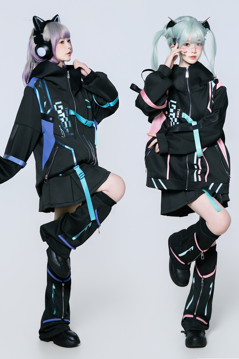 Overload Anime Girl Jacket + Skirt + Leg Cover