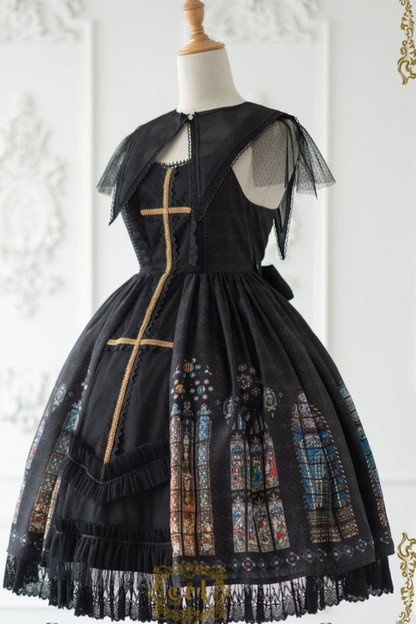 Window Retro Doll Lolita Dress