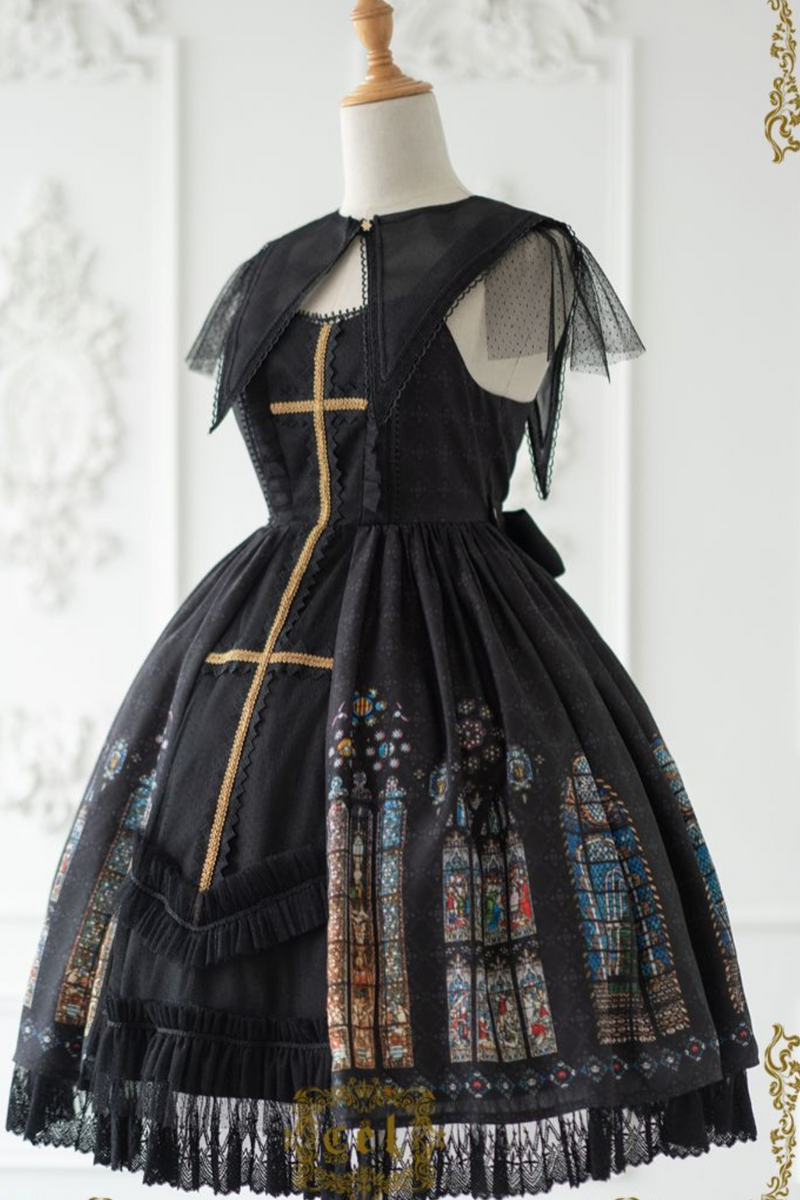 Window Retro Doll Lolita Dress