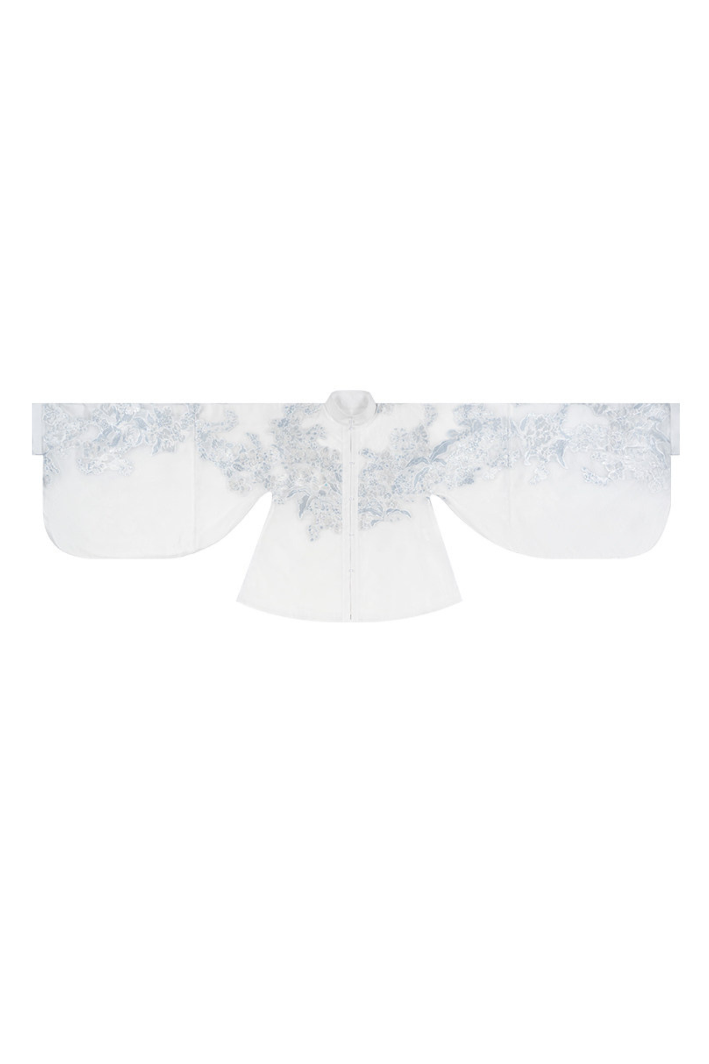 Water Mist Pure Chinese-style Jacket + Skirt + Overskirt