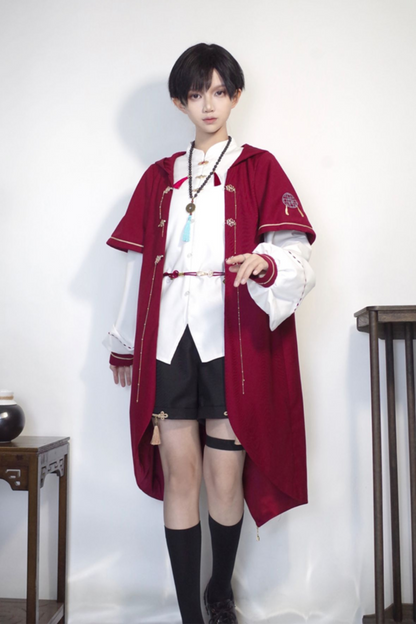 Bunny Hood Prince Outerwear + Shirt + Shorts