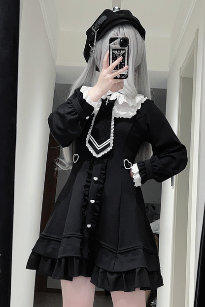 Angelic Lace Patchwork Dress