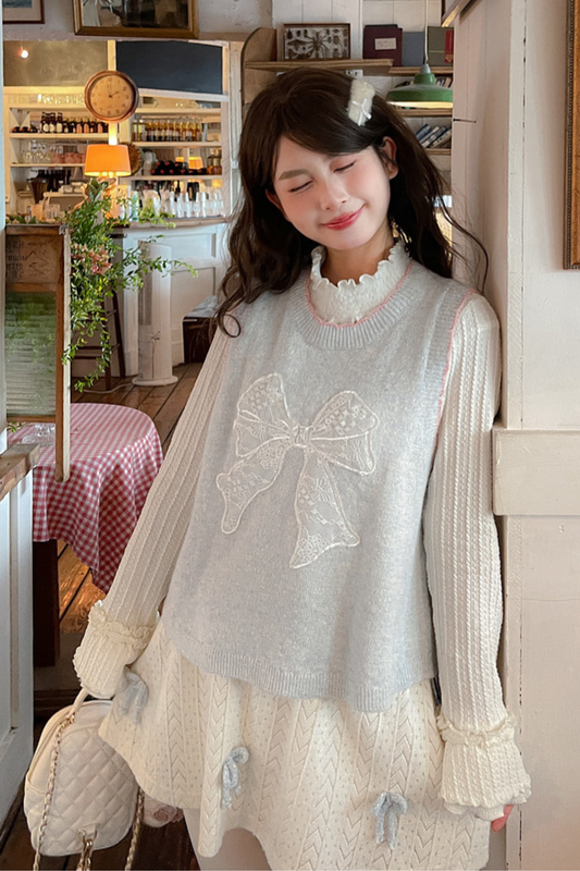 Ribbon Retro Vest