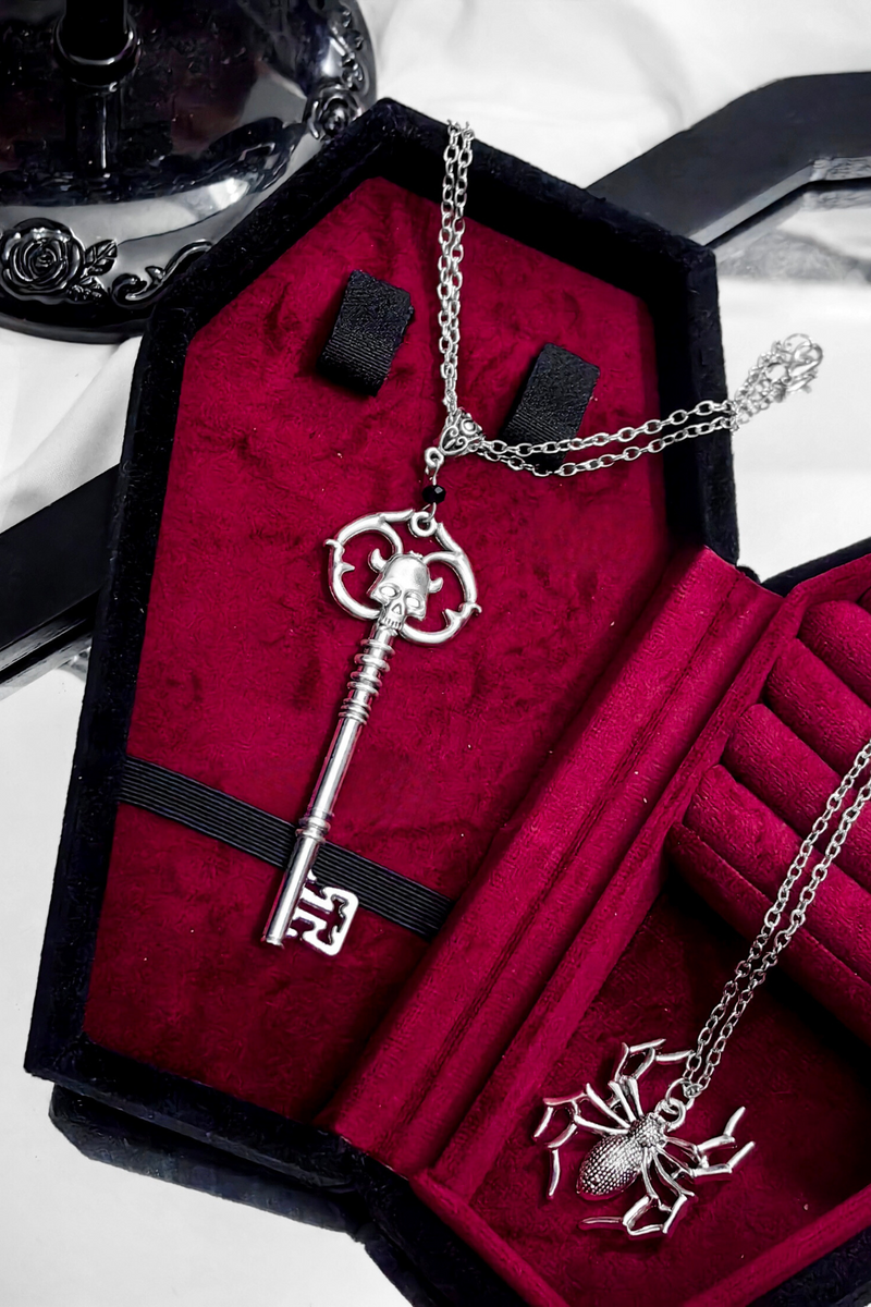 [pre-order] Velvet Necklace Ring Jewelry Box