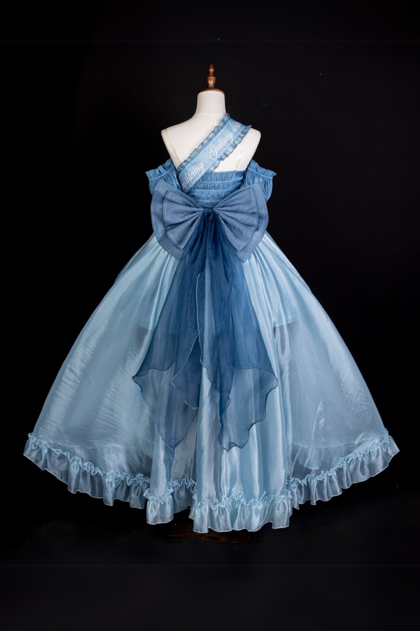 [pre-order] Blue Swing Fairy Puffy Dress + Sleeve + Ribbon