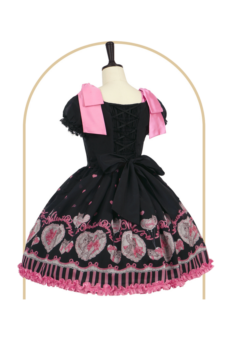Sweet Girly Cat Jsk + Dress
