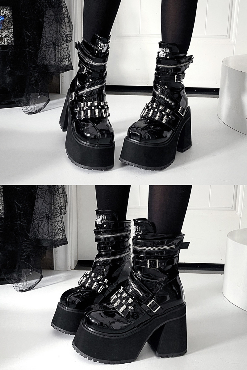 Punk Subculture Gothic Boots