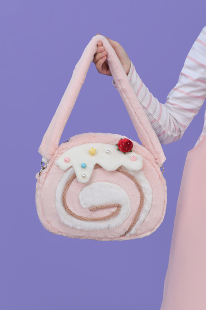 Roll Cake Lolita Crossbody Bag