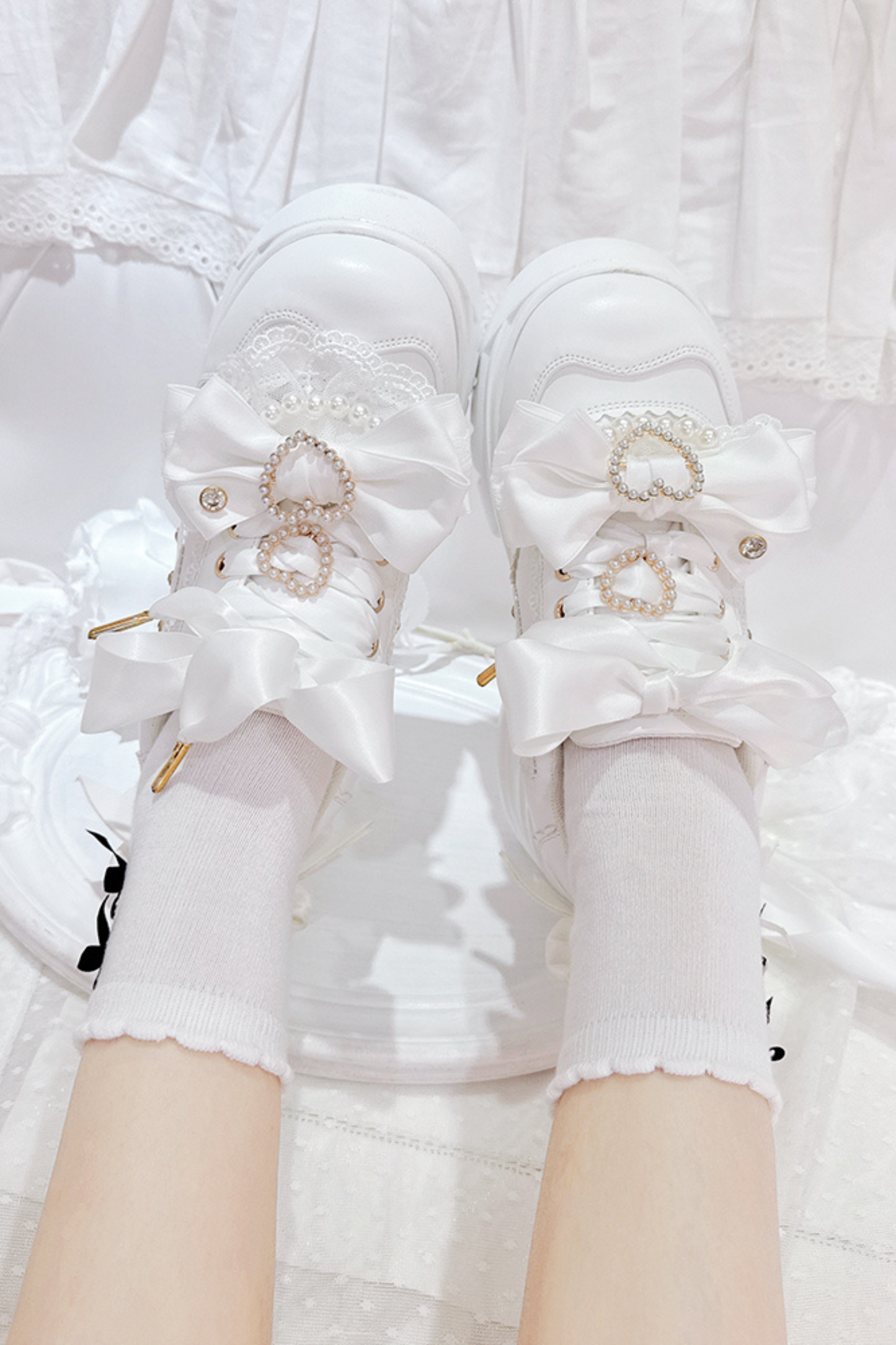 Heart Bubble Muffin Shoes