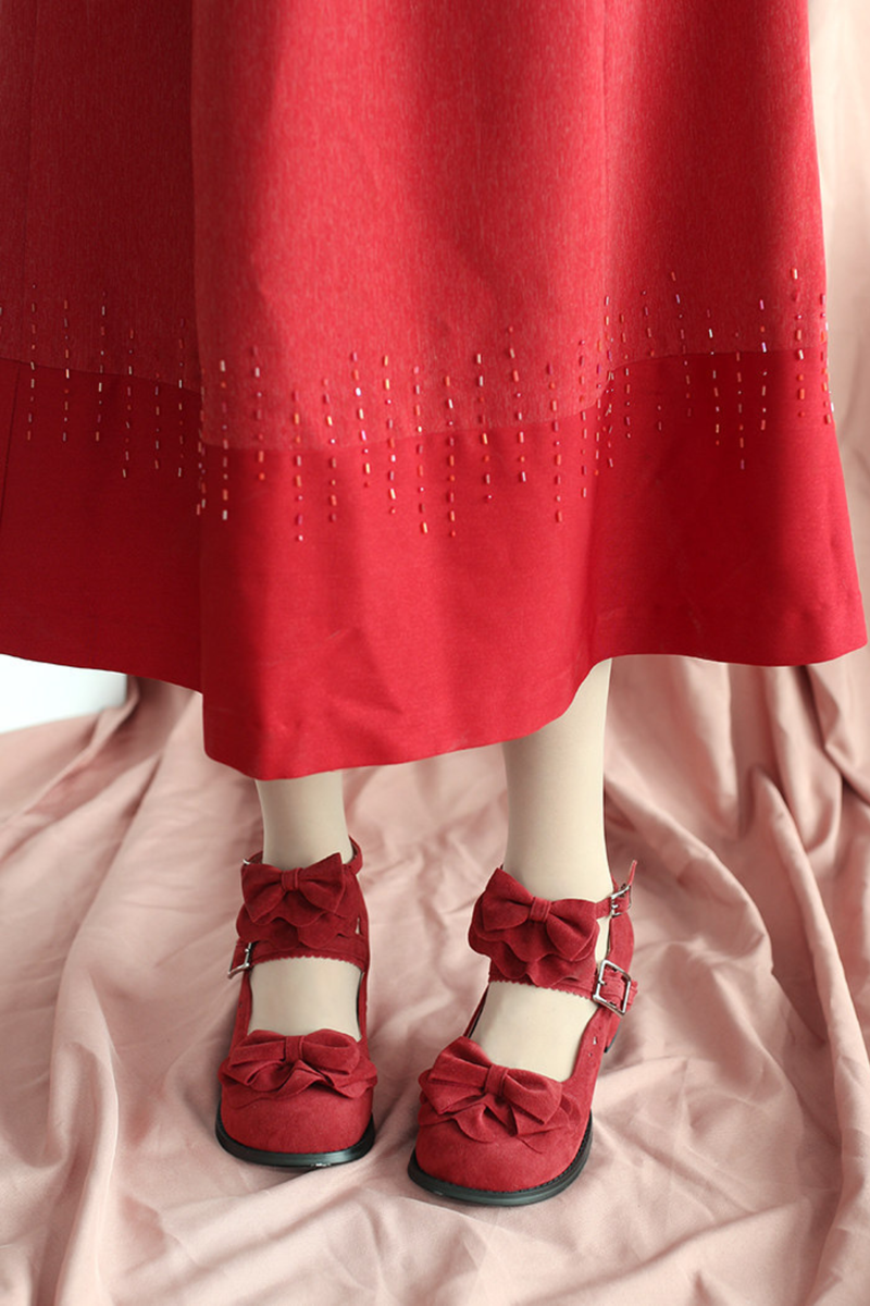 Mary Jane Mid-heel Lolita Shoes