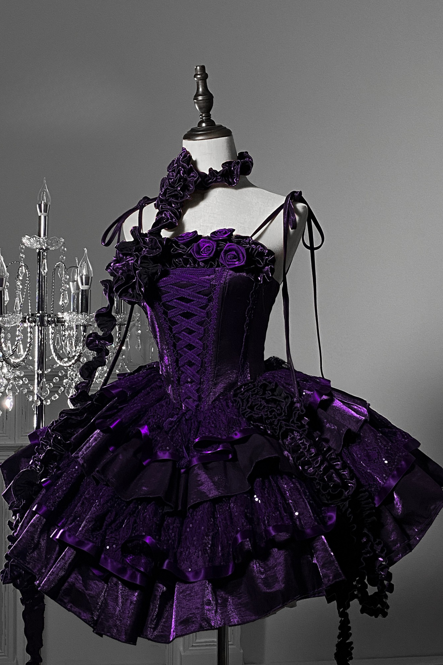 [pre-order] Dark Knight Mid-lolita Dress