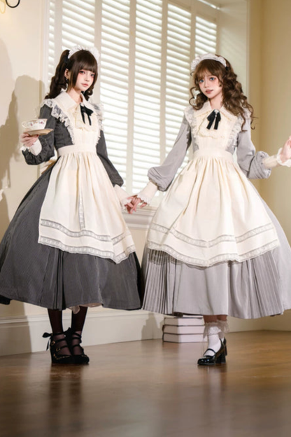 Retro Lolita Dress + Apron