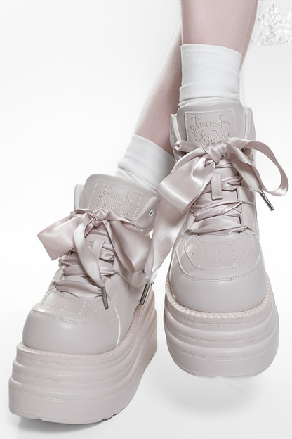 Wing Shaped Platform Shoes