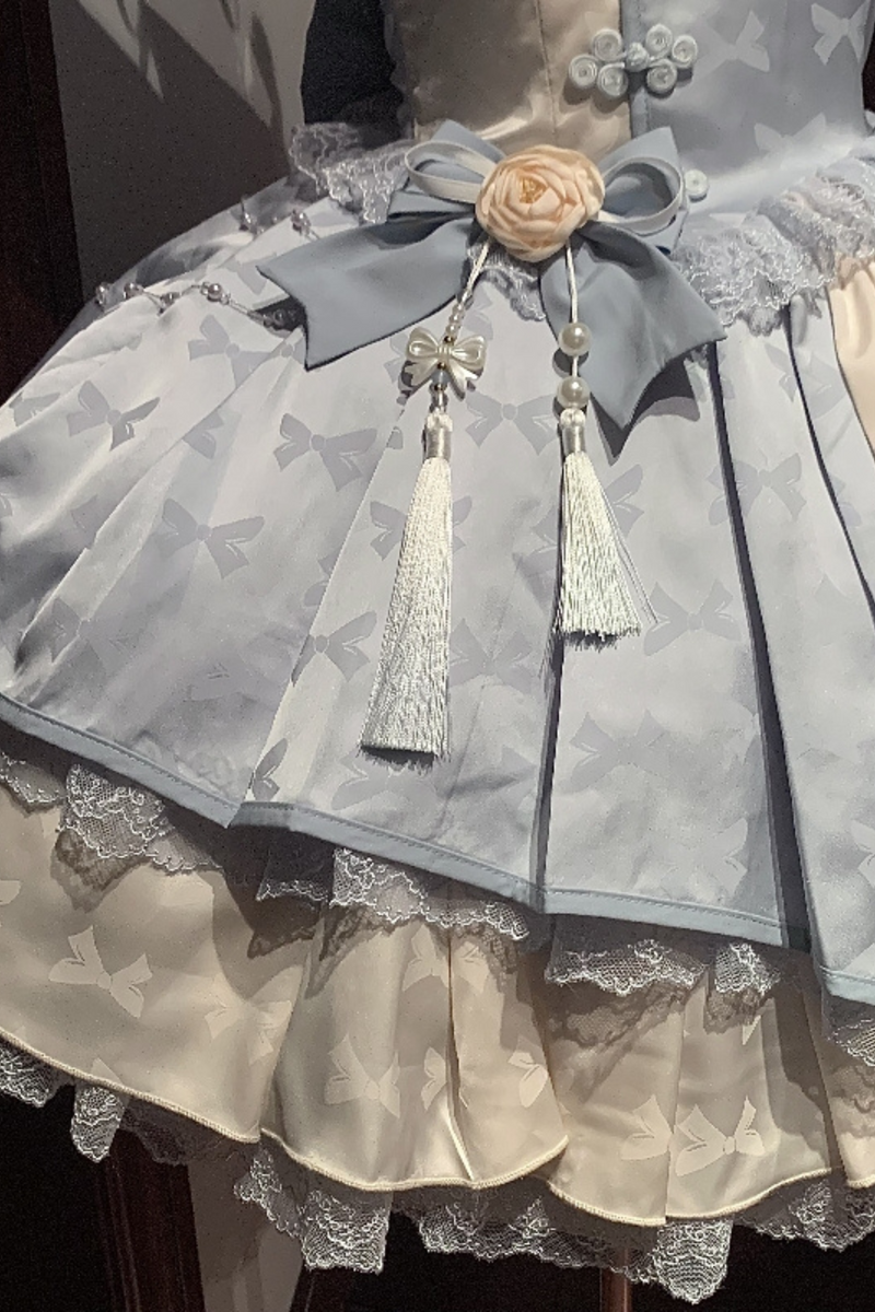 Chinese-style Smoky Lolita Dress