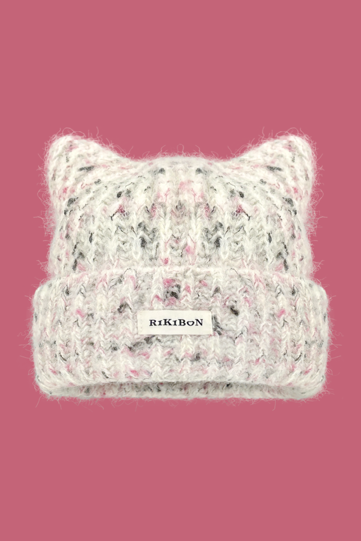 Y2k Cat Ear Knit Hat