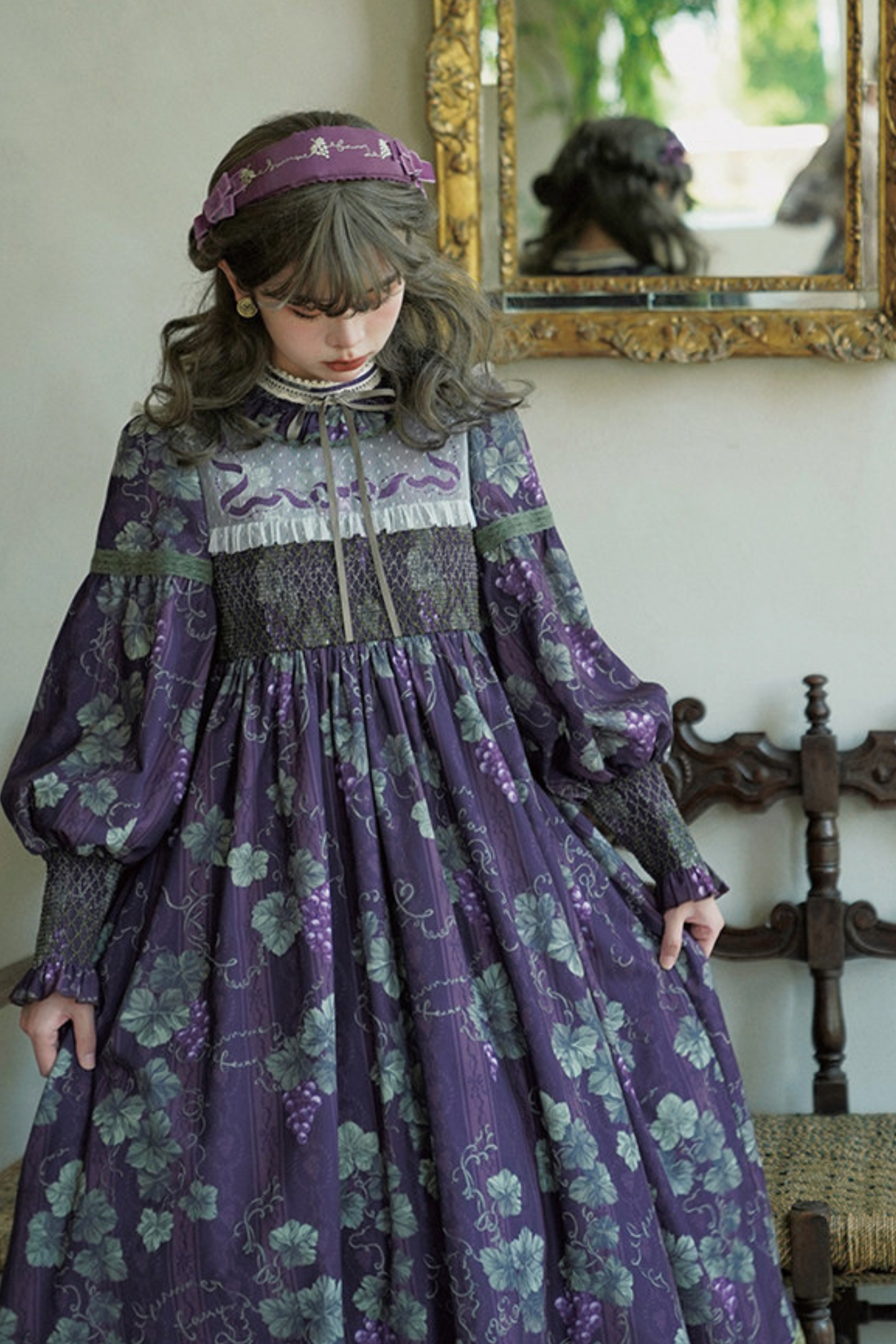 Retro Flower Lolita Dress