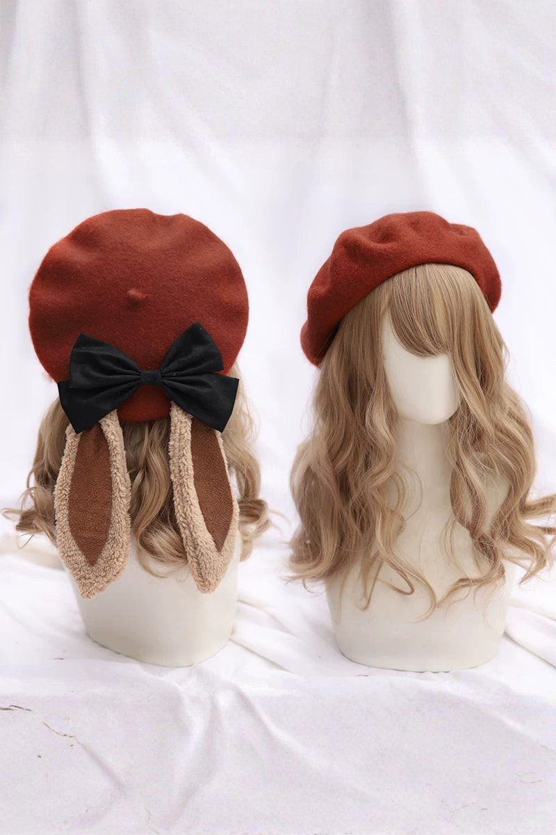 Sweet Maid Rabbit Beret