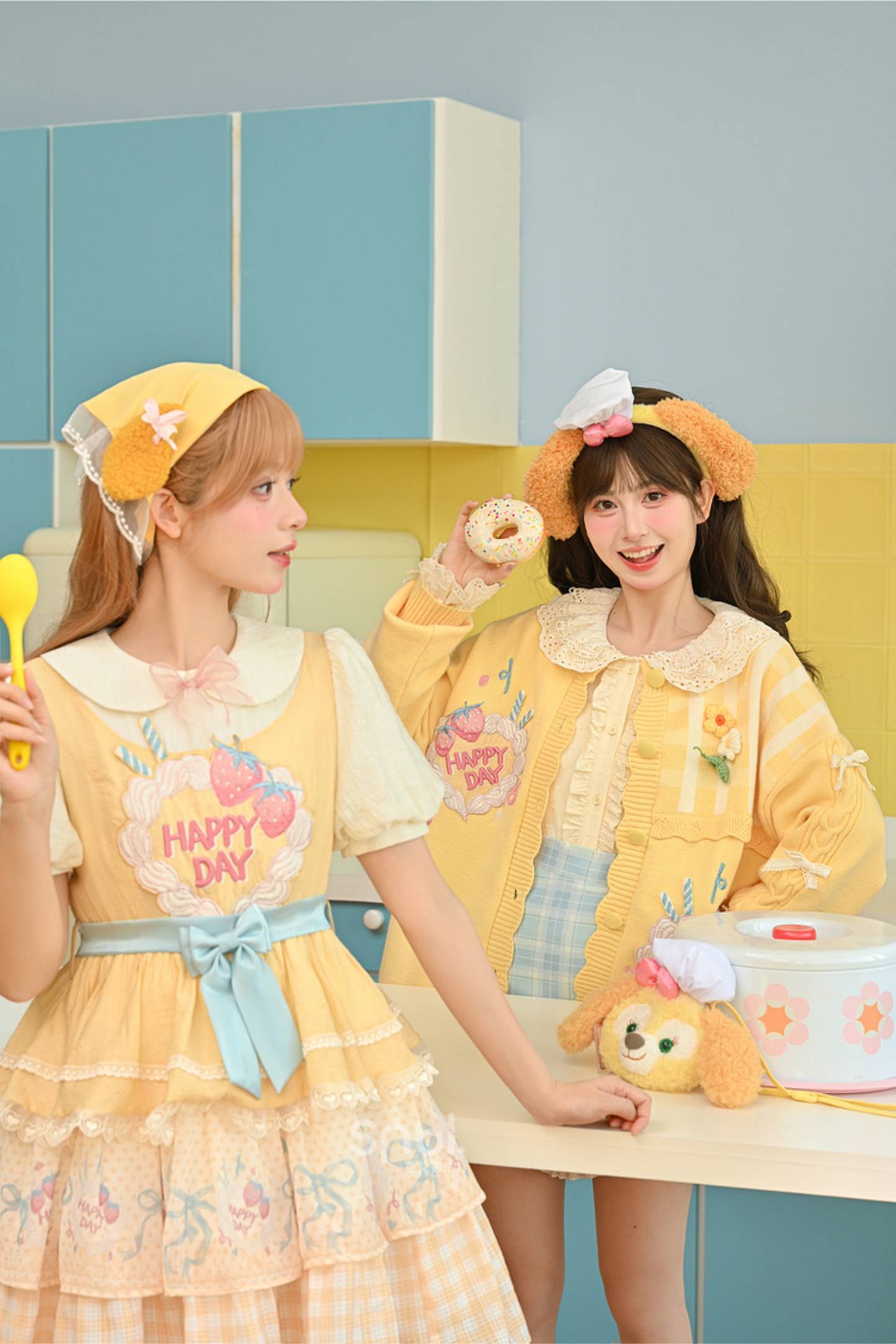 [pre-order] Daily Ribbon Tiered Doll Light Lolita Dress